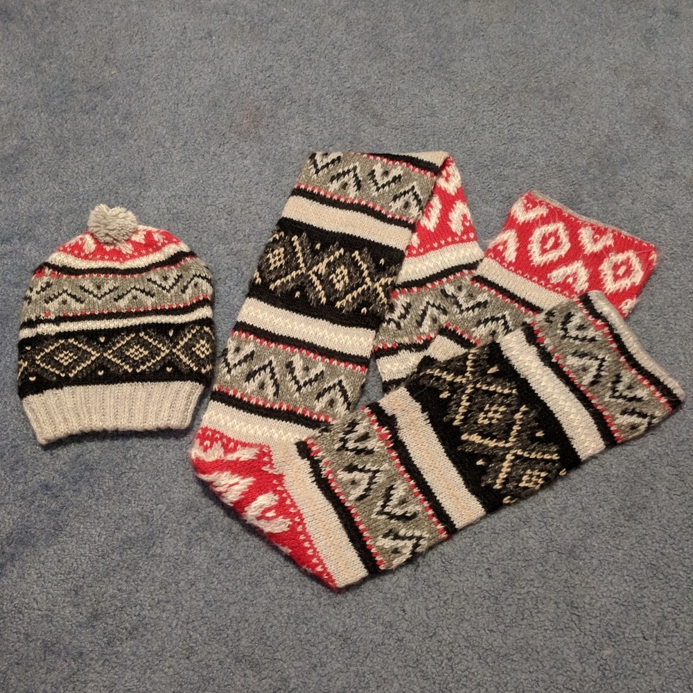 Winter Hat and Scarf Set